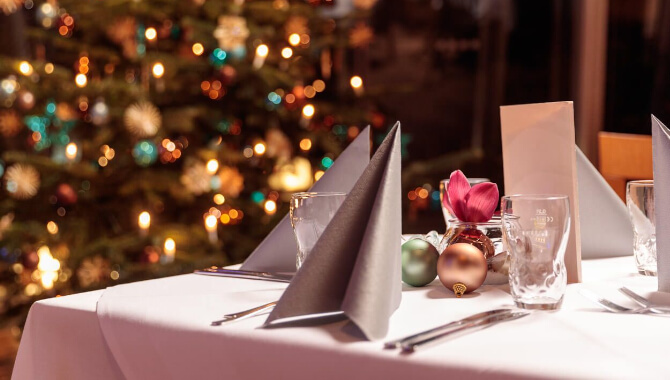 Weihnachten-Dekoration-Restaurant-Kongresshotel-Potsdam