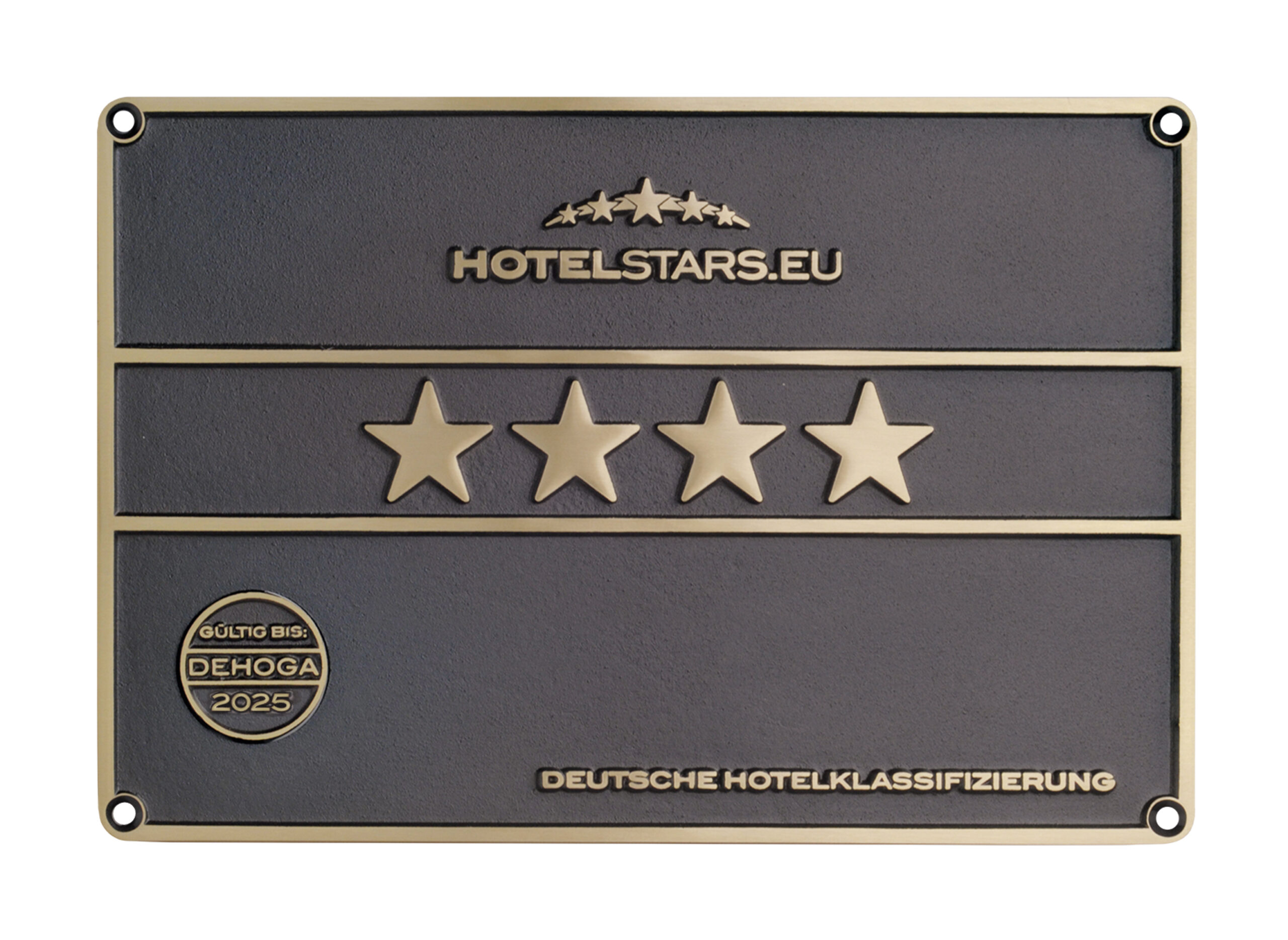 DEHOGA Hotelklassifizierung: 4 Sterne für das Kongresshotel Potsdam