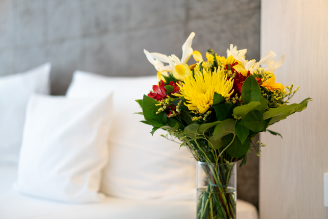 Blumen im Zimmer