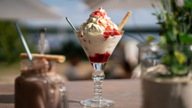 Eis im Kongresshotel Potsdam