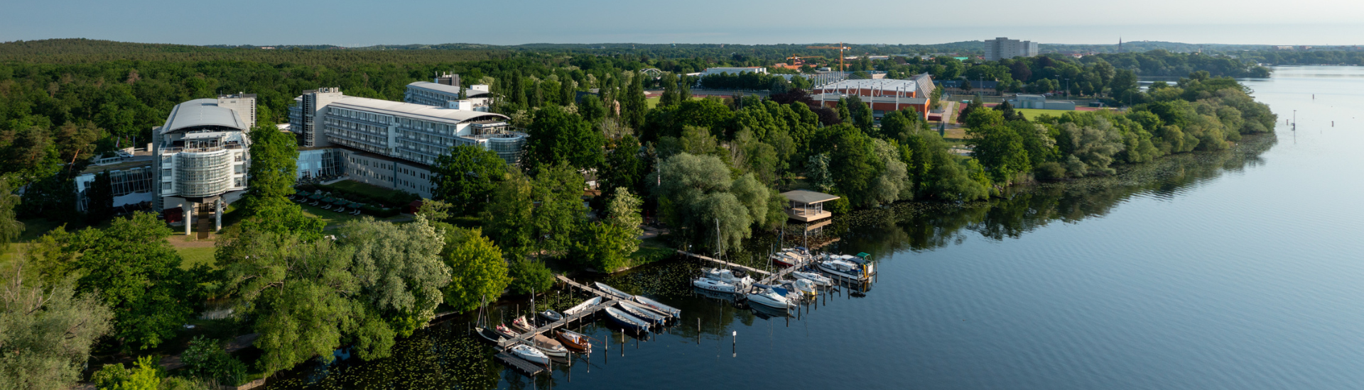 Das Kongresshotel am Luftschiffhafen in Potsdam