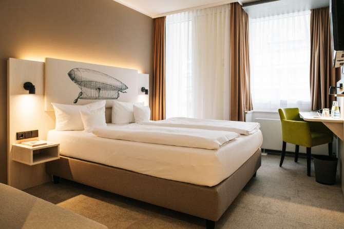 Doppelzimmer Small des Kongresshotels Potsdam.