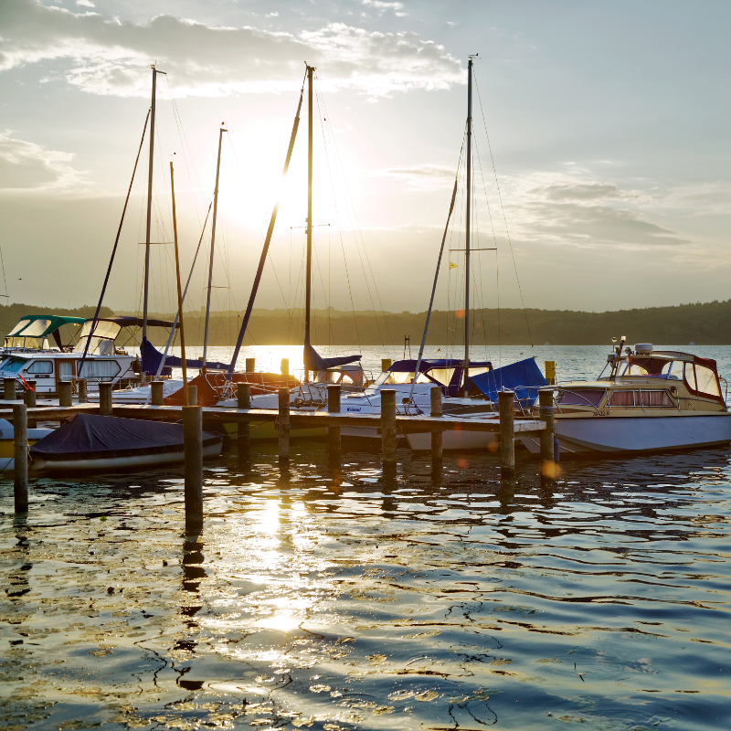 Kongresshotel-Potsdam-Templiner See Der Templiner See liegt direkt am Kongresshotel Potsdam.